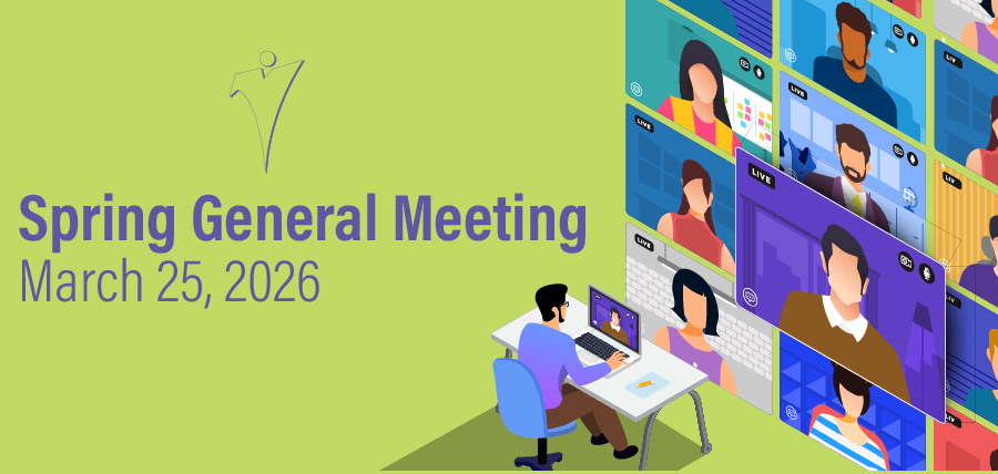 Spring General Meeting | March 25 | Noon - 1:00 pm